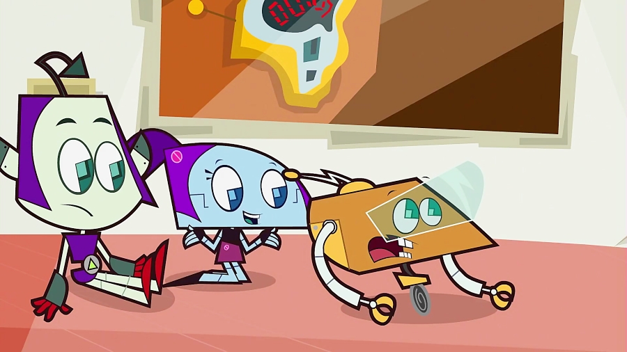 انیمیشن روبات های کلانگ - فصل 1 قسمت 22 - فرار از هنر !